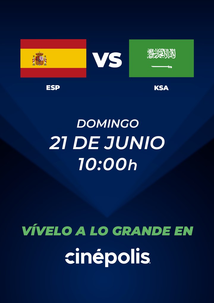 ESPAÑA VS ARABIA SAUDITA