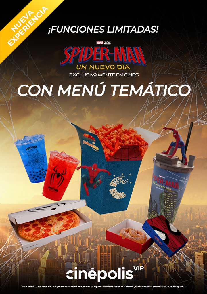 Menú Temático Spider-Man: Un Nuevo Día